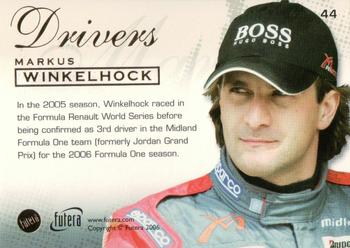 2006 Futera Grand Prix #44 Markus Winkelhock Back