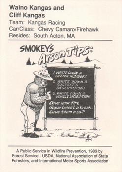 1989 Team Smokey GT #NNO Waino Kangas / Cliff Kangas Back