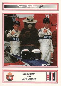 1989 Team Smokey GT #NNO John Morton / Geoff Brabham Front