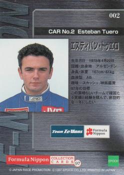 1997 Epoch Formula Nippon #002 Esteban Tuero Back