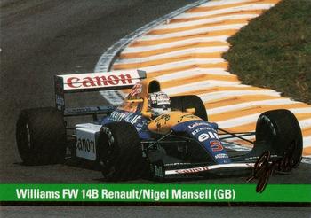 1992 Grid Formula 1 - Prototype #P-1 Nigel Mansell Front