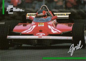 1992 Grid Formula 1 - Prototype #P-6 Gilles Villeneuve Front