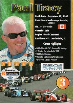 2006 Portland Grand Prix #NNO Paul Tracy Back