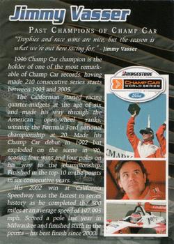 2006 Portland Grand Prix #NNO Jimmy Vasser Back