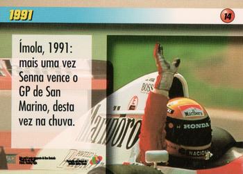 1995 Multi Editora Ayrton Senna #14 Ayrton Senna Back