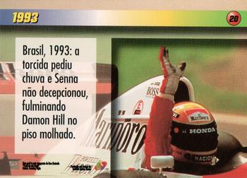 1995 Multi Editora Ayrton Senna #20 Ayrton Senna Back