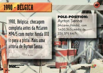 1995 Multi Editora Ayrton Senna #42 Ayrton Senna Back