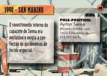 1995 Multi Editora Ayrton Senna #48 Ayrton Senna Back