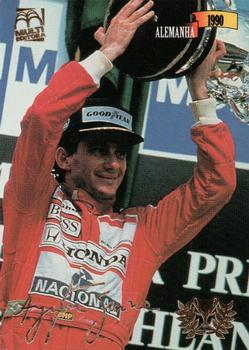 1995 Multi Editora Ayrton Senna #66 Ayrton Senna Front