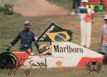 1995 Multi Editora Ayrton Senna #75 Ayrton Senna Front