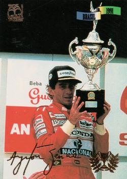 1995 Multi Editora Ayrton Senna #77 Ayrton Senna Front