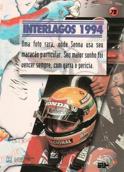 1995 Multi Editora Ayrton Senna #78 Ayrton Senna Back