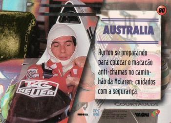 1995 Multi Editora Ayrton Senna #90 Ayrton Senna Back