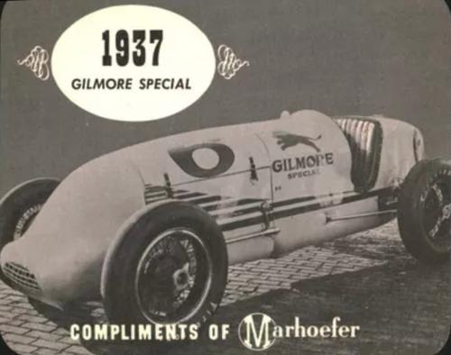 1965 Marhoefer Review of Famous Race Cars #NNO 1937 Gilmore Special Front
