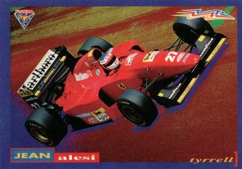 1995 Futera Australian Formula One Grand Prix - Promo #P2 Jean Alesi Front