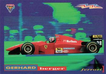 1995 Futera Australian Formula One Grand Prix - Promo #P3 Gerhard Berger Front