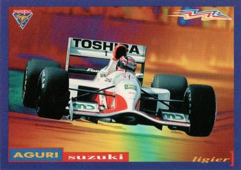 1995 Futera Australian Formula One Grand Prix - Promo #P4 Aguri Suzuki Front