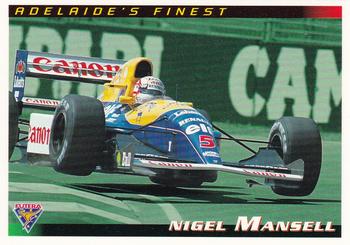 1994 Futera Adelaide F1 Grand Prix - Promo #3 Nigel Mansell Front