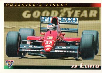 1994 Futera Adelaide F1 Grand Prix - Promo #18 J.J. Lehto Front