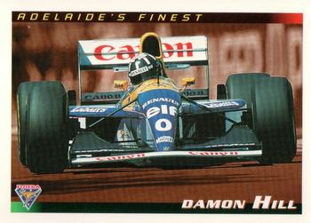 1994 Futera Adelaide F1 Grand Prix - Promo #5 Damon Hill Front