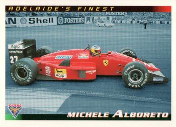 1994 Futera Adelaide F1 Grand Prix - Promo #6 Michele Alboreto Front