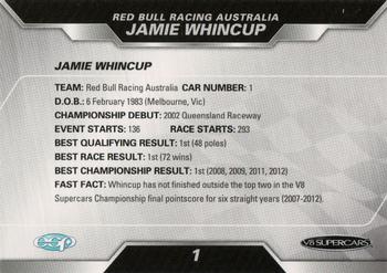 2013 ESP V8 Supercars #1 Jamie Whincup Back