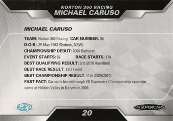 2013 ESP V8 Supercars #20 Michael Caruso Back