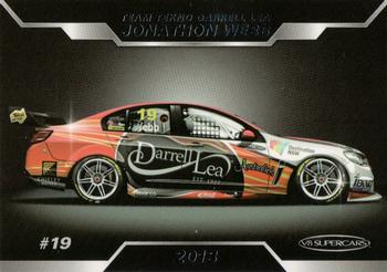 2013 ESP V8 Supercars #43 Jonathon Webb Front