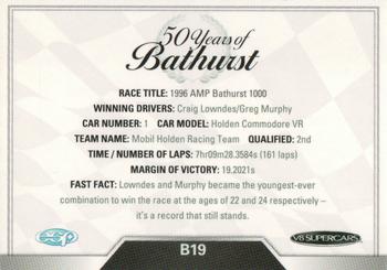 2013 ESP V8 Supercars - 50 Years of Bathurst #B19 Craig Lowndes / Greg Murphy Back