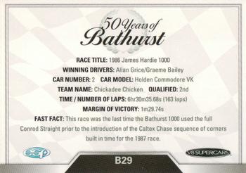 2013 ESP V8 Supercars - 50 Years of Bathurst #B29 Allan Grice / Graeme Bailey Back