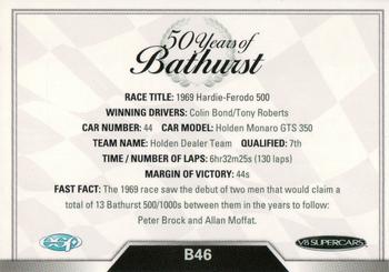2013 ESP V8 Supercars - 50 Years of Bathurst #B46 Colin Bond / Tony Roberts Back