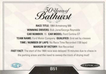2013 ESP V8 Supercars - 50 Years of Bathurst #B51 Bob Jane / George Reynolds Back