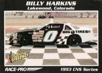 1993 Race-Pro - Promo #CNS #0 Billy Harkins Front