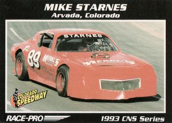 1993 Race-Pro - Promo #CNS #4 Mike Starnes Front