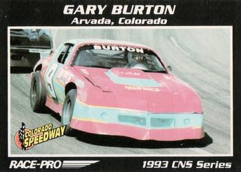 1993 Race-Pro - Promo #CNS #5 Gary Burton Front