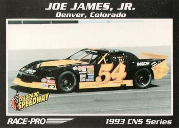 1993 Race-Pro - Promo #CNS #6 Joe James Jr. Front
