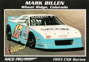 1993 Race-Pro - Promo #CNS #17 Mark Billen Front