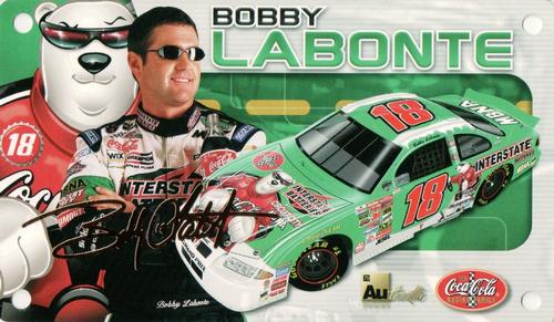2001 Authentic Images #NAS-S8-01 Bobby Labonte Front