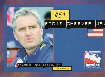 2003 IRL Season Fan Guide #NNO Eddie Cheever Front