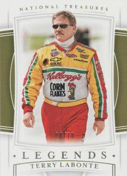 2020 Panini National Treasures - Holo Gold #71 Terry Labonte Front