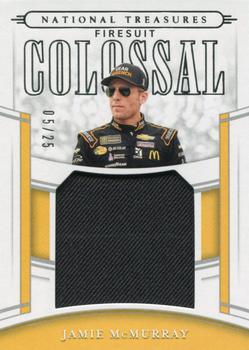 2020 Panini National Treasures - Colossal Race Used Firesuits #CRU-JM Jamie McMurray Front