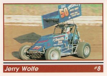 1993 Art's Collectibles Silver Spring Speedway Super Sportsman Series II #8 Jerry Wolfe Front