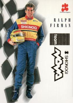 1998 Epoch Formula Nippon - Special #S02 Ralph Firman Front