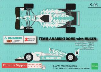 1997 Epoch Formula Nippon - Special #S-06 Juichi Wakisaka Back