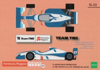 1997 Epoch Formula Nippon - Special #S-11 Masahiko Kondo Back
