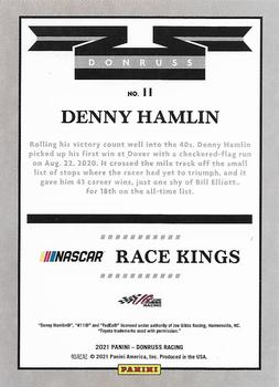 2021 Donruss #11 Denny Hamlin Back