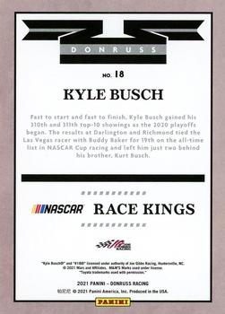 2021 Donruss #18 Kyle Busch Back