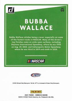 2021 Donruss #50 Bubba Wallace Back