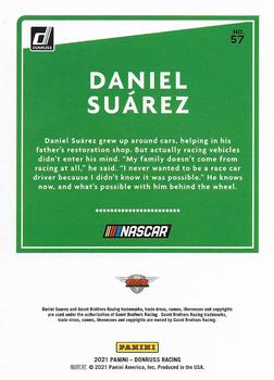 2021 Donruss #57 Daniel Suarez Back