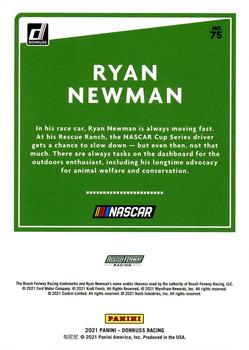 2021 Donruss #75 Ryan Newman Back